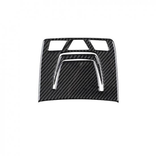 2Pcs Carbon Fiber Overhead Light Cover Trim For Toyota Supra A90 -