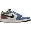 Air Jordan 1 Low GS Diffused Blue Kids Sneakers White Jade-Horizon Mink-Brown HV5973-101