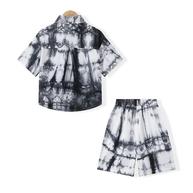 Monteau Boy's Splatter Dye Summer Set