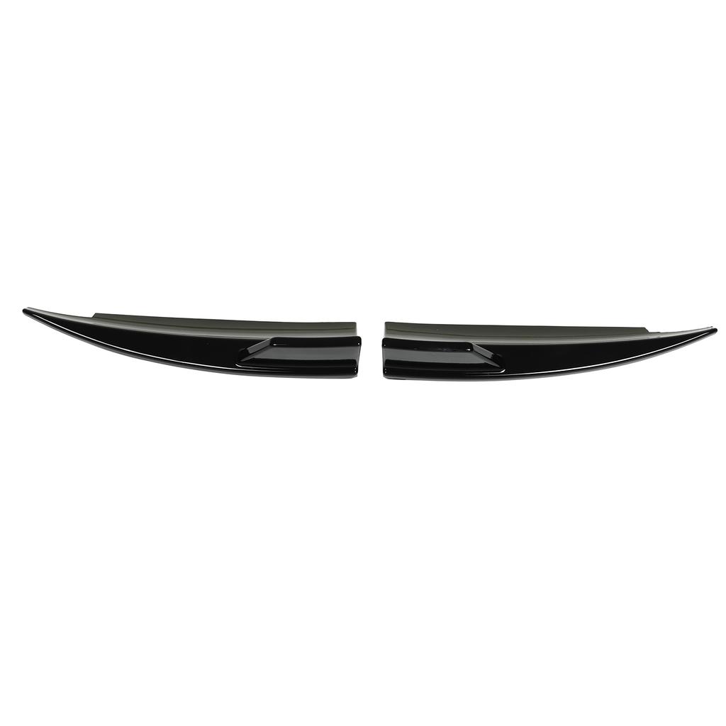2 шт. Сплиттеры боковые заднего бампера левый и правый глянцево-черные замена для Benz CLA-Class C117 CLA45 AMG Line 2013-2019