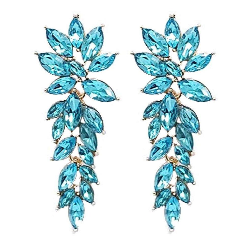 Ювелирные украшения YouBella, модные серьги-капли и висячие серьги, серьги с кристаллами для девочек и женщин