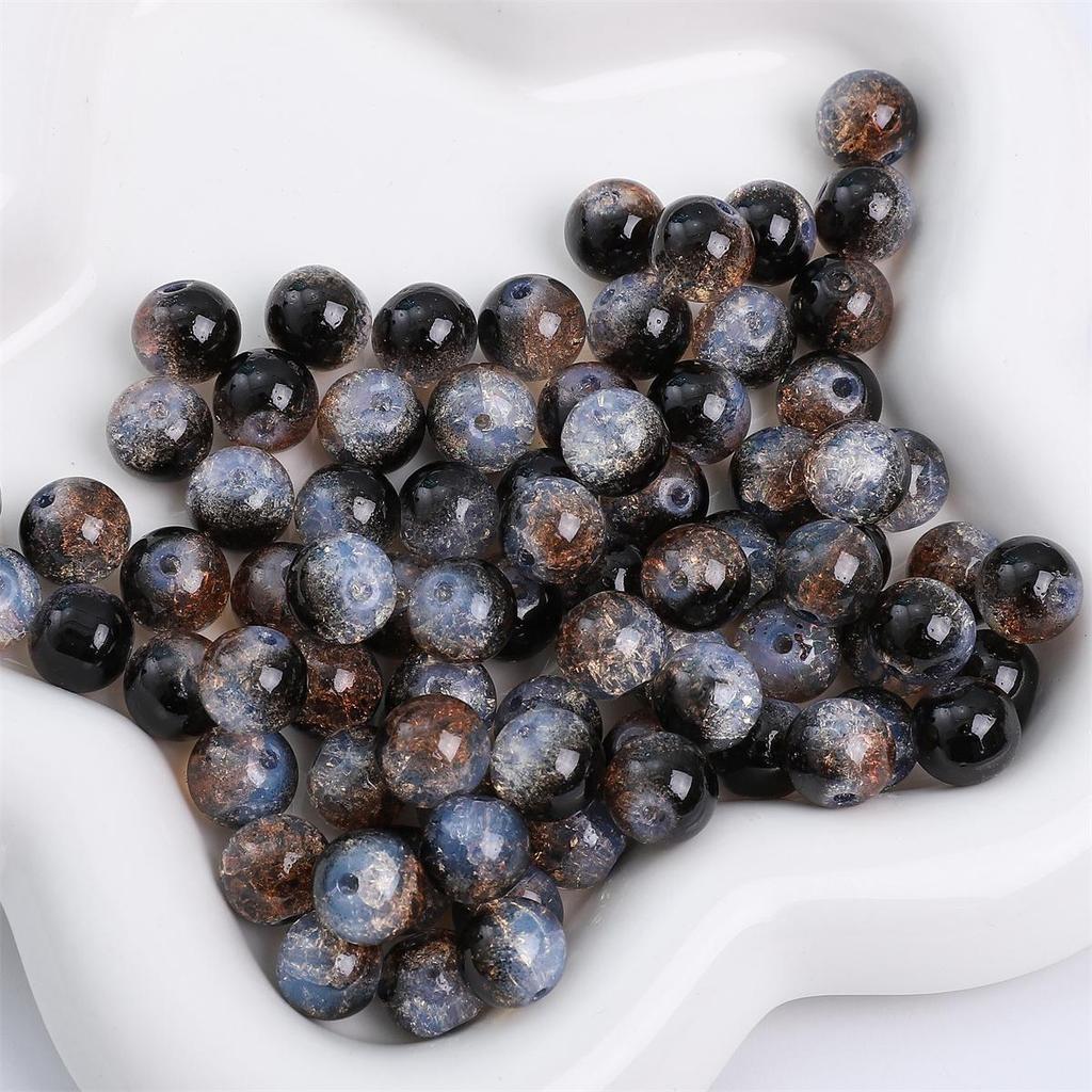 8/10 мм 20-30 шт./пакет Стеклянные бусины DIY Браслет Ожерелье Серьги Ювелирные изделия Аксессуары