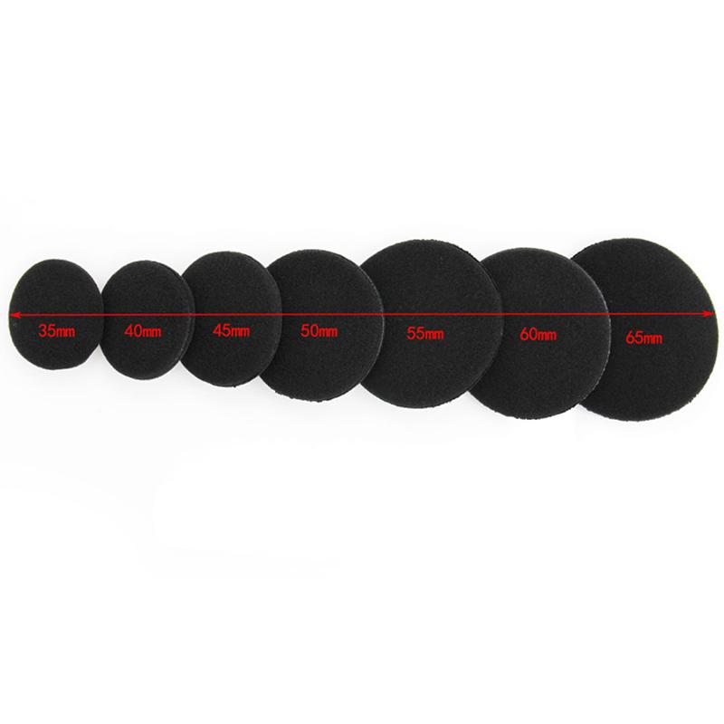 35Mm 40Mm 45Mm 50Mm 55Mm 60Mm 65Mm Headphone Replacement Foam Pad Ear Pad Sponge