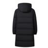 Зимняя новая мужская куртка-пуховик Business Casual Plus с капюшоном и утеплителем до колена