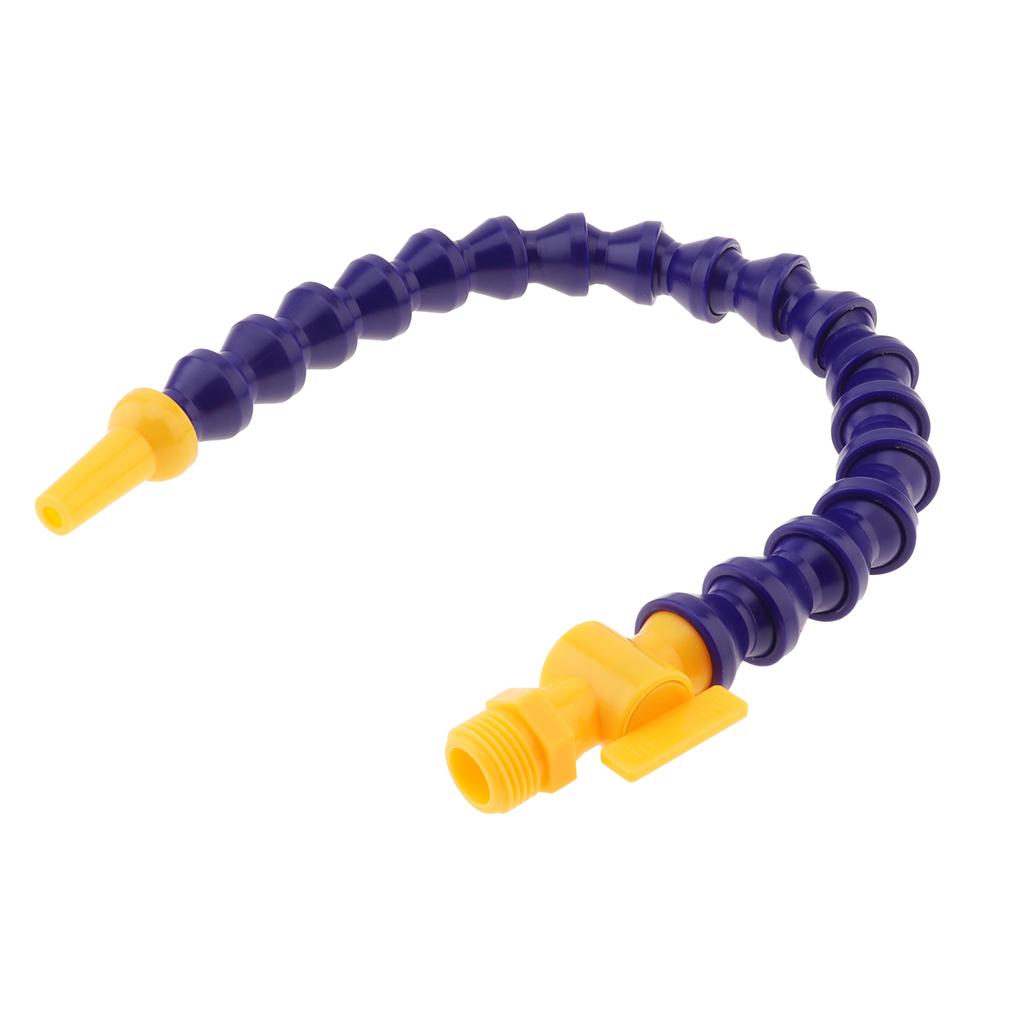 1/2 3/8 1/4 PT резьба пластиковая круглая насадка гибкая трубка водяного масляного охлаждения 50/60 см для станков с ЧПУ / фрезерования с переключателем, шланг для масляного охлаждения