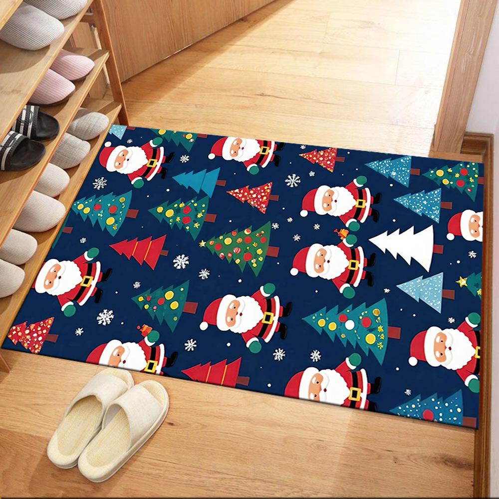 Christmas 266 Carpet Perfect for Entryway Study room Dormitory Bedrooms Anti-slip Rug Office home decor Gift for Festivals