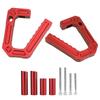 Car Road Front Grab Handle Aluminum Alloy Replacement for Jeep Wrangler JK 2007?2018Red