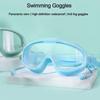 Wide View Adult Youth High Definition Swim Eyewear with Earplugs Swimming Goggles Eyeglasses