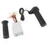 Controller Throttle Handle Set Aluminum Alloy Shell Brushed Controller Rubber Long Wire Grip for