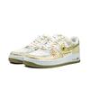 Nike Air Force 1 Whimsical Handmade, Holy Eye Golden Wheel Abrasion Resistant Slip Resistant Low top Skateboard Shoes FJ4146-110(Team1154-)