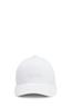 Кепка из хлопкового твила с вышитым логотипом, 6 панелей, ONESIZE, белая [BOSS], мужская