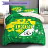 Club Leon Pattern Bedding Set Quilt Cover Pillowcase Home Decor Gift (1 * duvet cover + 2 * pillowcase, without core)