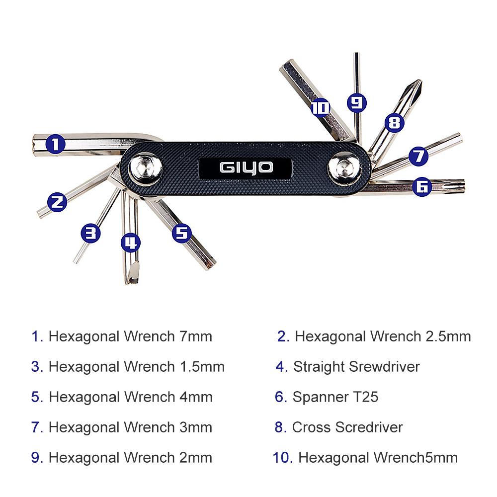Комплект для ремонта велосипеда Портативный набор инструментов для ремонта велосипеда Коробка Набор для крепления шин Сумка с насосом для шин