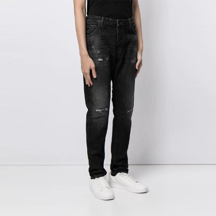 EMPORIO ARMANI Jeans Men's Black Moderate 3K1J09-1DX4Z-0006