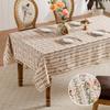 French Printed Tablecloth Waterproof, Oil-proof and Wear-resistant Tablecloth Home Atmosphere Decoration Coffee Table Cover