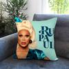 Hot R-RRuPaul Cushion Cover Comfortable Reversible Pillow Cover Ideal for Car Sofa Bedroom & Beyond