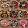 Bohemian Holiday Wind Contrasting Color Beaded Bracelet Women Ins Design Sense Niche Stacking Bracelet Tide 2025 Source