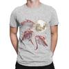 Three Capybara Moon Funny Capybara Meme Mystical Capybara Funny 100 Cotton TShirt capybara Tops Tees For Unisex