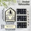 Счетчик прочитанных книг до 999 Кошачья тематика Декоративное настольное украшение Отслеживатель книг Знак для читателей Любителей книг Домашний офис Кабинет