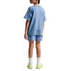 Nike Дышащая футболка Pro, отводящая влагу, однотонная, детские топы II1283-486