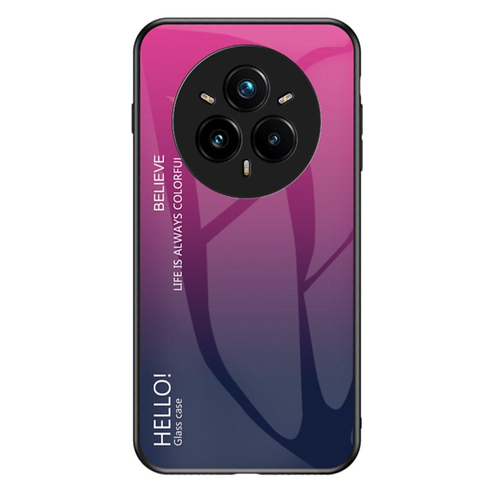 Для Realme 14 Pro+ 5G Чехол Защита от царапин Закаленное стекло+ПК+ТПУ Чехол для телефона