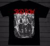 SKID ROW-Американская Черная унисекс хлопковая футболка с коротким рукавом Унисекс футболка