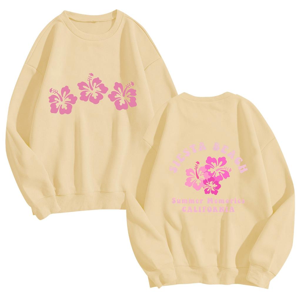 Женская мода повседневная однотонная блузка с длинным рукавом и круглым вырезом