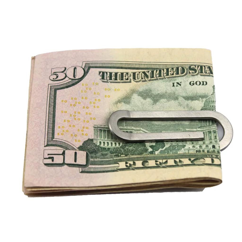 Скрепка для бумаги нержавеющая сталь кошелек зажим для банкнот зажим для кредитных карт жизнь практичный маленький подарок зажим для купюр маленький подарок