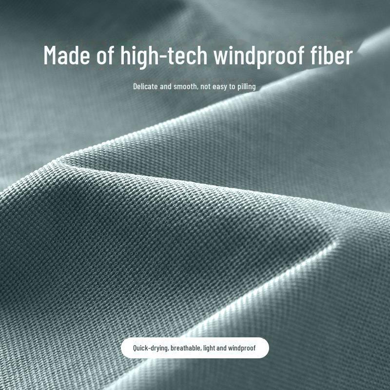 Мужская быстросохнущая ветровка: Водонепроницаемая, ветрозащитная куртка с капюшоном для бега, езды на велосипеде и занятий спортом на открытом воздухе весной и осенью.