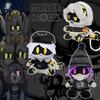 Аниме Игра Дроны-Убийцы Плюшевая Игрушка УЗИ Дроны-Убийцы Маленький Робот Кукла-Компаньон Мягкие Плюшевые Игрушки Декор Комнаты Детский День Рождения Игрушка Подарки
