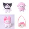 Soft And Durable Sanrio Kuromi Keychain With Plush Filling