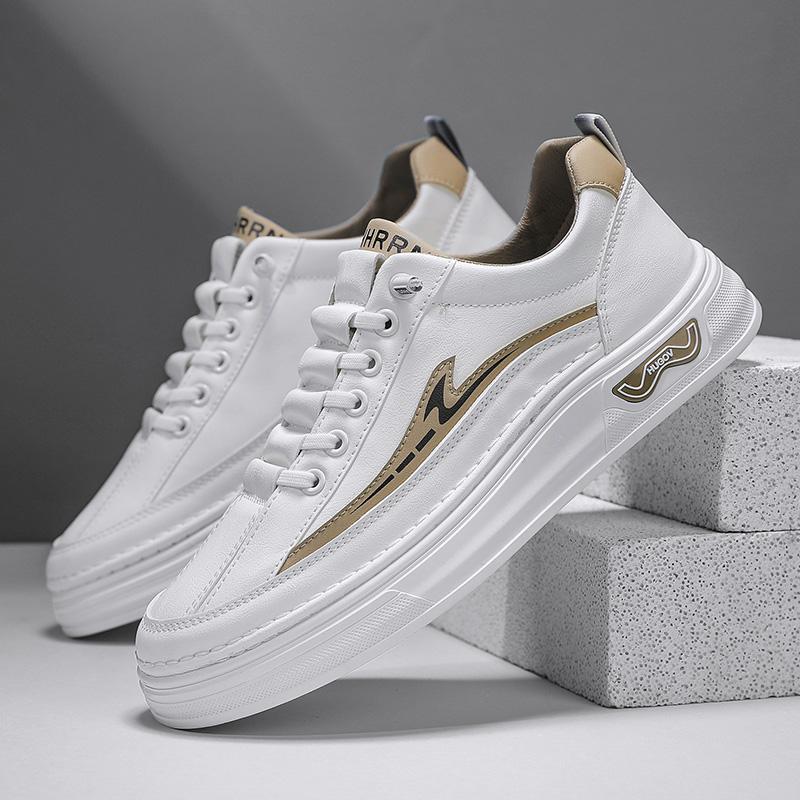 CYYTL Мужская обувь Кроссовки для скейтборда Кожаные Повседневные Уличные для пеших прогулок Теннисные Спортивные Беговые Платформа Лоферы Дизайнерские Роскошные Летние