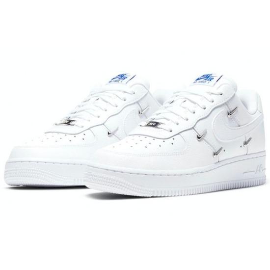 Nike Air Force 1 Sisterhood - Белый Металлик Серебристый 2020 - CT1990-100