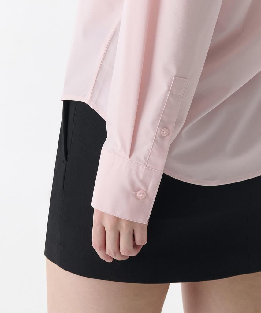 MUSINSA STANDARD WOMAN Wrinkle-Free Shirt [Rose Water]