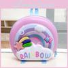 Kids Cartoon Donut Shell Backpack With Cartoon Rainbow Design For School Kids