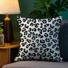 Мода Роскошь Леопардовый Принт Наволочка Плюшевая Ткань Мягкий Двусторонний Принт Чехол для Подушки Дивана Наволочки
