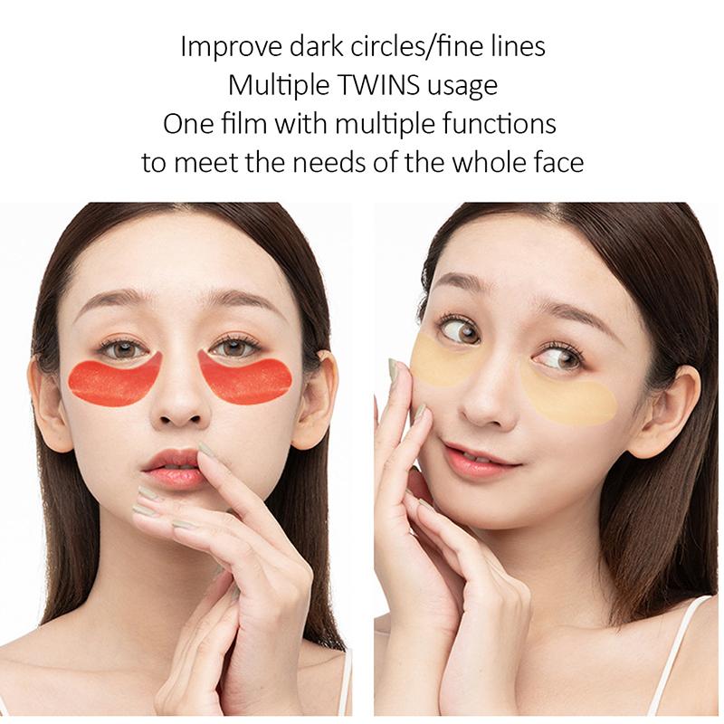 VENZEN 60 шт., эссенция икры, маска для глаз с кристаллами крови дракона, против морщин, восполняющая, увлажняющая, удаляет темные круги, укрепляющая кожу вокруг глаз, золотые патчи для глаз