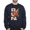 DC Comics Mens The Flash Run Sweatshirt