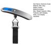 50KG Portable Electronic Scale with Hanging Hook LCD Display Rechargeable Handheld Travel Suitcase Luggage Digital Weight