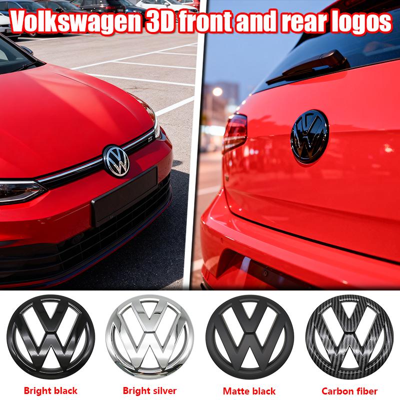 1Pc 3D ABS Car Rear Trunk Emblem Badge Logo For Volkswagen VW MK7 Golf 7 7.5 MK7.5 GTI R Rline GTD Replacement Auto Accessories zl9