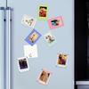10 шт. Магнитная фоторамка для пленки Fujifilm Instax Mini, рамка для демонстрации фотографий, магнит на холодильник, 3-дюймовый мини-держатель для фото, украшение