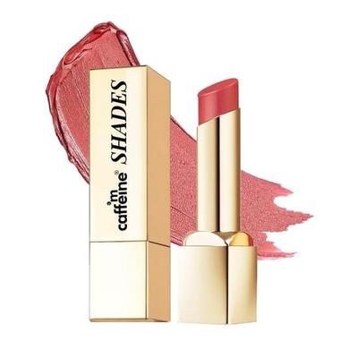 MCaffeine Shades Creamy Matte Kiss Bullet Lipstick | Увлажняющая и легкая | Содержит масло какао и витамин E | 3,5 г - Mauve Velvet