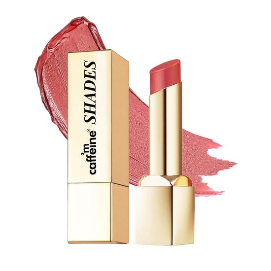 MCaffeine Shades Creamy Matte Kiss Bullet Lipstick | Увлажняющая и легкая | Содержит масло какао и витамин E | 3,5 г - Mauve Velvet