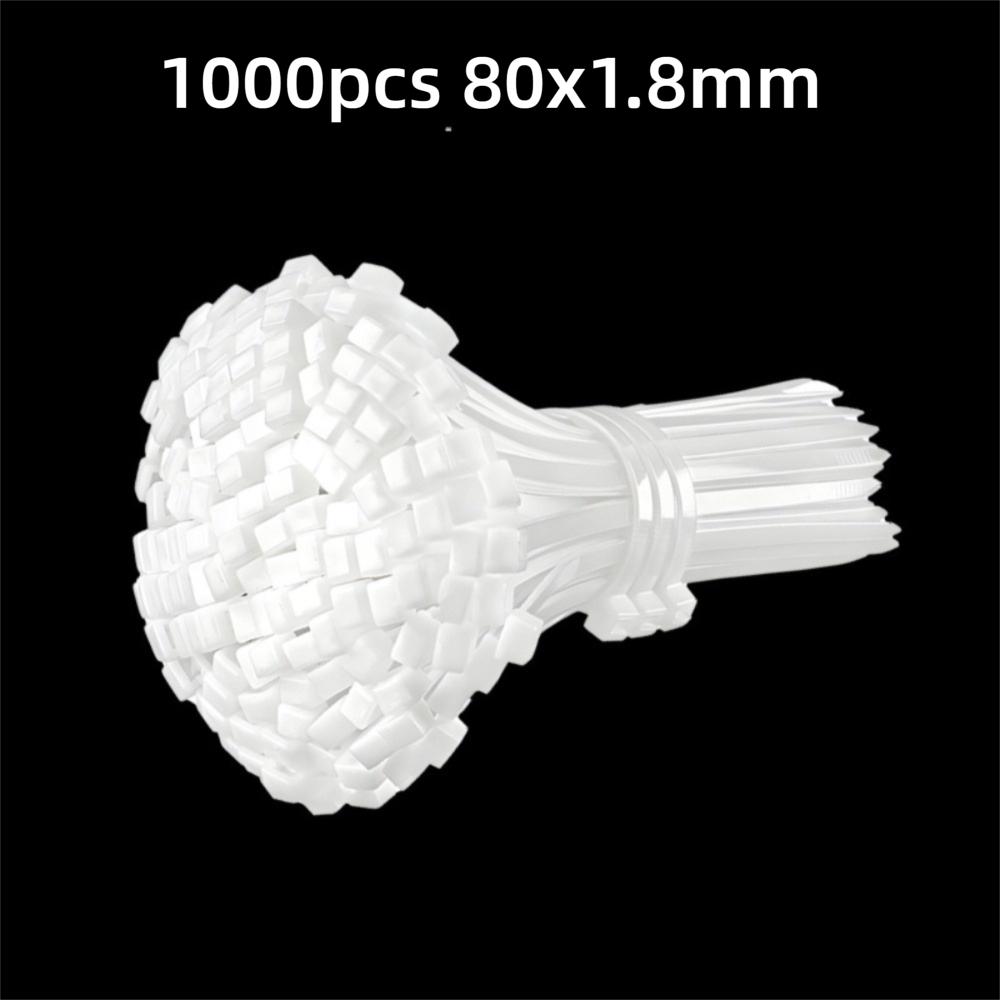 Self-Locking Nylon Cable Tie Buckle Nylon Buckle Plastic Cable Ties Tool