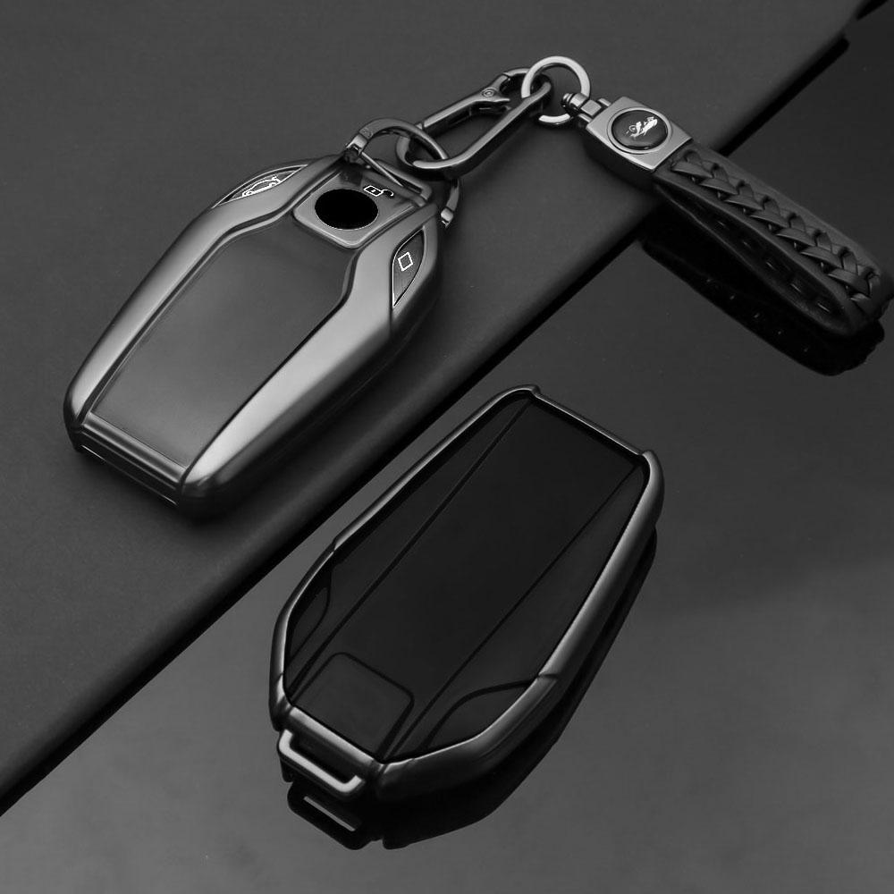 Серый ТПУ Чехол для ключей для Bmw G30 G12 G11 G32 G31 5 7 Серии I8 I12 I15 G01 X3 X4 G02 G05 X5 G07 X7 Аксессуары Светодиодный Дисплей