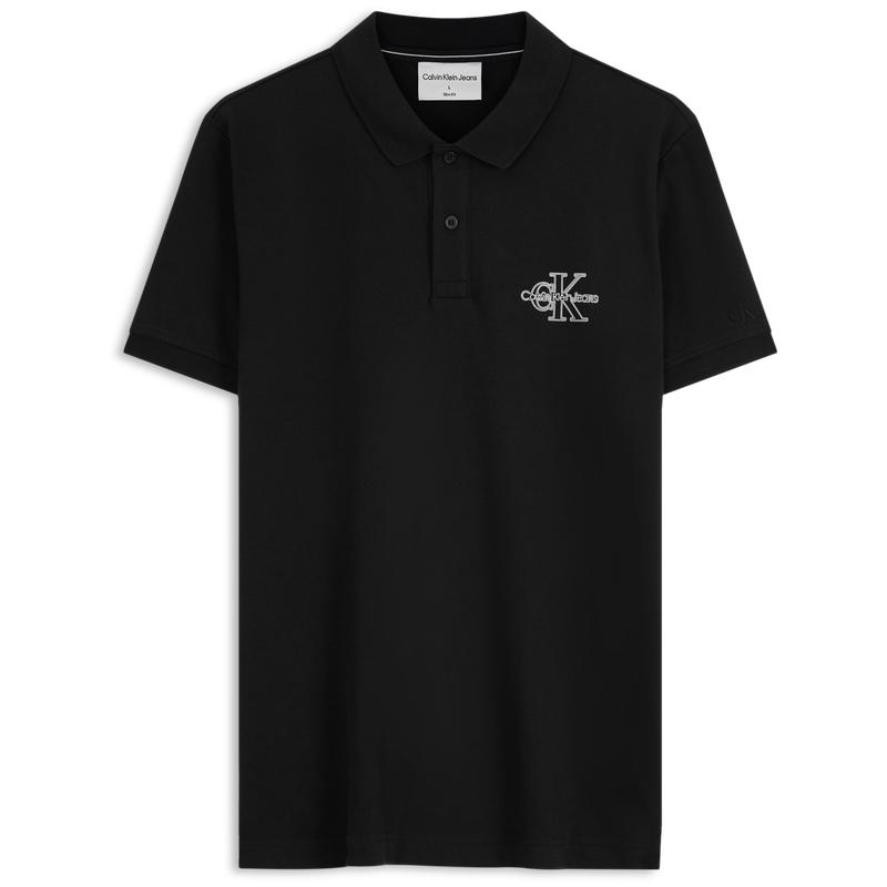 CALVIN KLEIN Polo Shirt Men's BEH Space Black J325055
