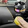 LOORSAN Гель для полировки и восстановления пластика - Все в одном: удаление царапин, усилитель блеска и формула для черного цвета для приборной панели салона автомобиля, Ti