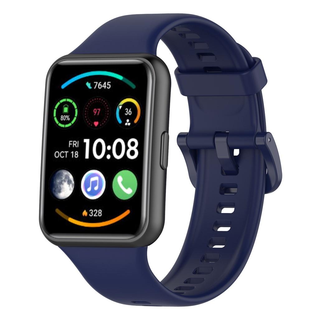 Чистый цвет для Huawei Watch Fit 2, сменный ремешок, браслет, умный ремешок для часов для Huawei Watch Fit2, силиконовый ремешок