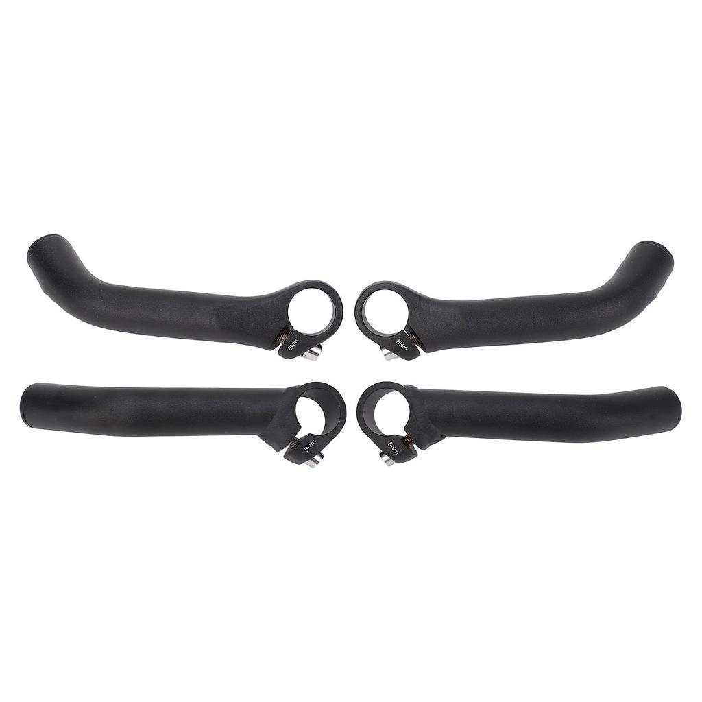 Bike Handlebar End Aluminum Alloy Labor Saving Lightweight Comfortable Grip Bike Horn Bar Extender E