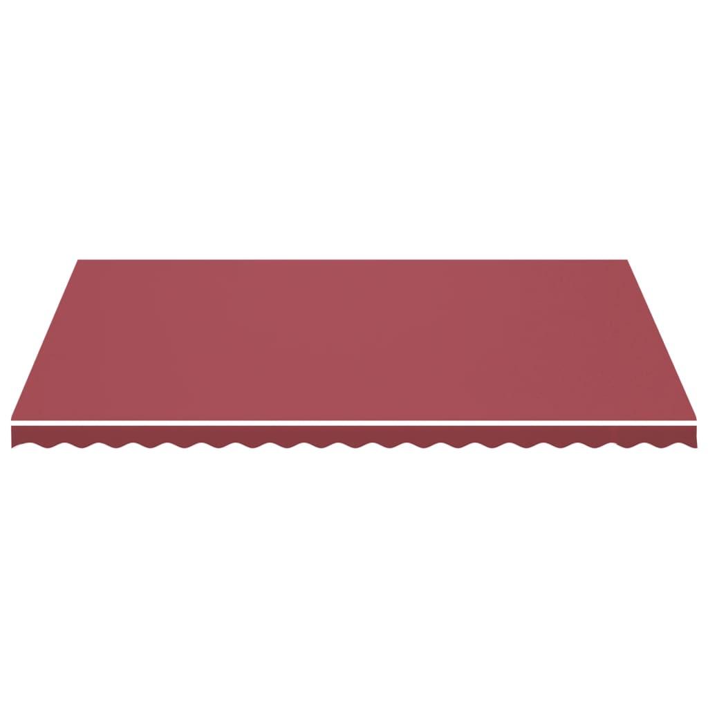 Burgundy Red Awning Cover 5x3.5 m